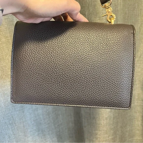 Angela Roi Dark Brown Crossbody Bag - Picture 6 of 12